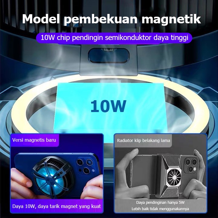 Funcooler X12 Radiator Pendingin HP Magnet Fan Cooler Cooling Fan