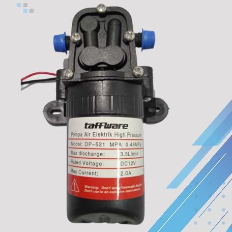 [KODE MWM7S] Pompa Air Elektrik High Pressure 12V 70PSI 3.5L/min / Pompa Pendorong Dorong Air Shower