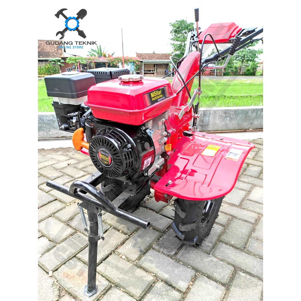 Mesin Traktor Mini Cultivator MOLLAR MLR TL17-900 / Mesin Bajak Sawah Basah Kering - Tiller Cultivator MOLLAR MLR TL17 900