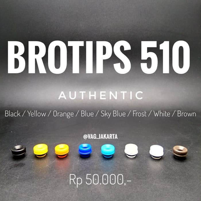 DRIPTIP 510 BROTIPS ORIGINAL DRIP TIP