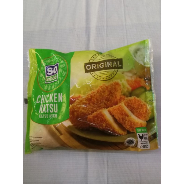 

So good chicken Katsu 400g Nuget ayam frozen