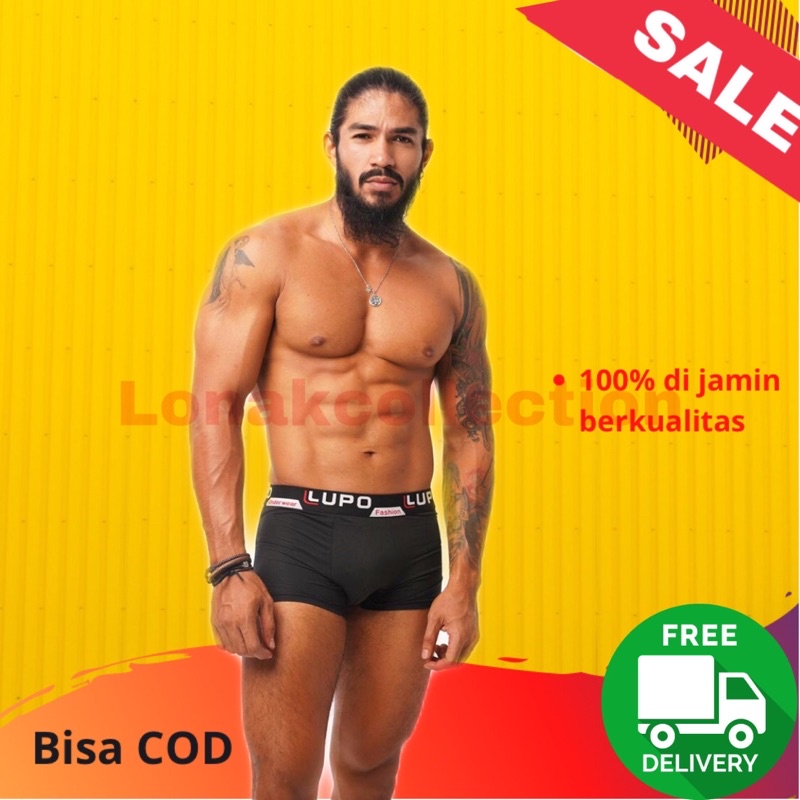 CD ORIGINAL [isi 3] Celana dalam Pria Boxer Magnet untuk Therapy kesehatan pria