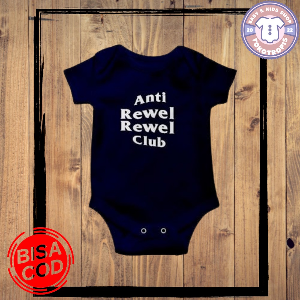 Jumper Jumpsuit Baby Bayi Baju Anak Pakaian Kaos anti rewel-rewel club (Navy)