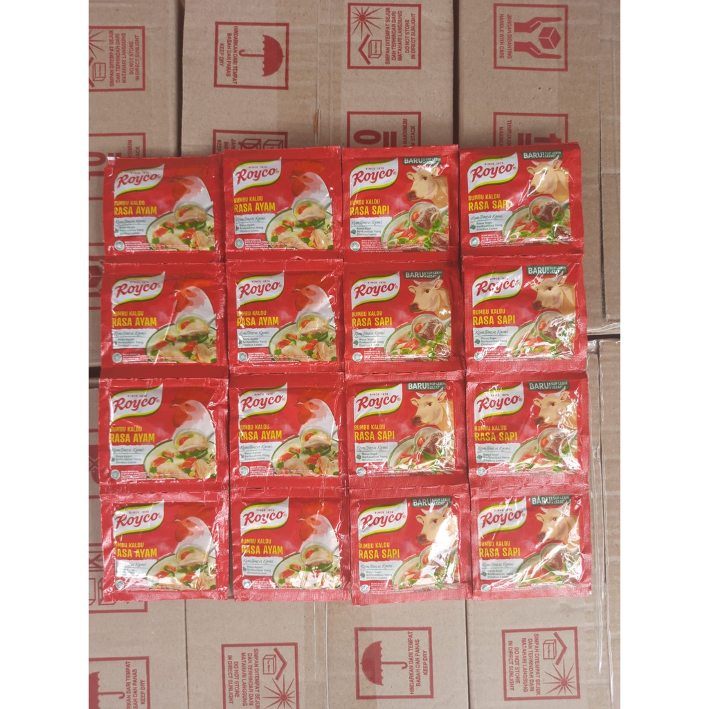 

Royco Ayam Sapi 1 Renceng 12 Pcs