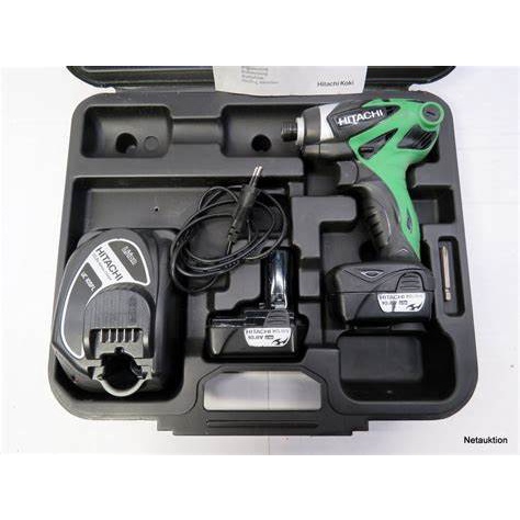 HIKOKI WH10DL Mesin Bor Baterai Cordless Impact Driver Hitachi WH 10DL