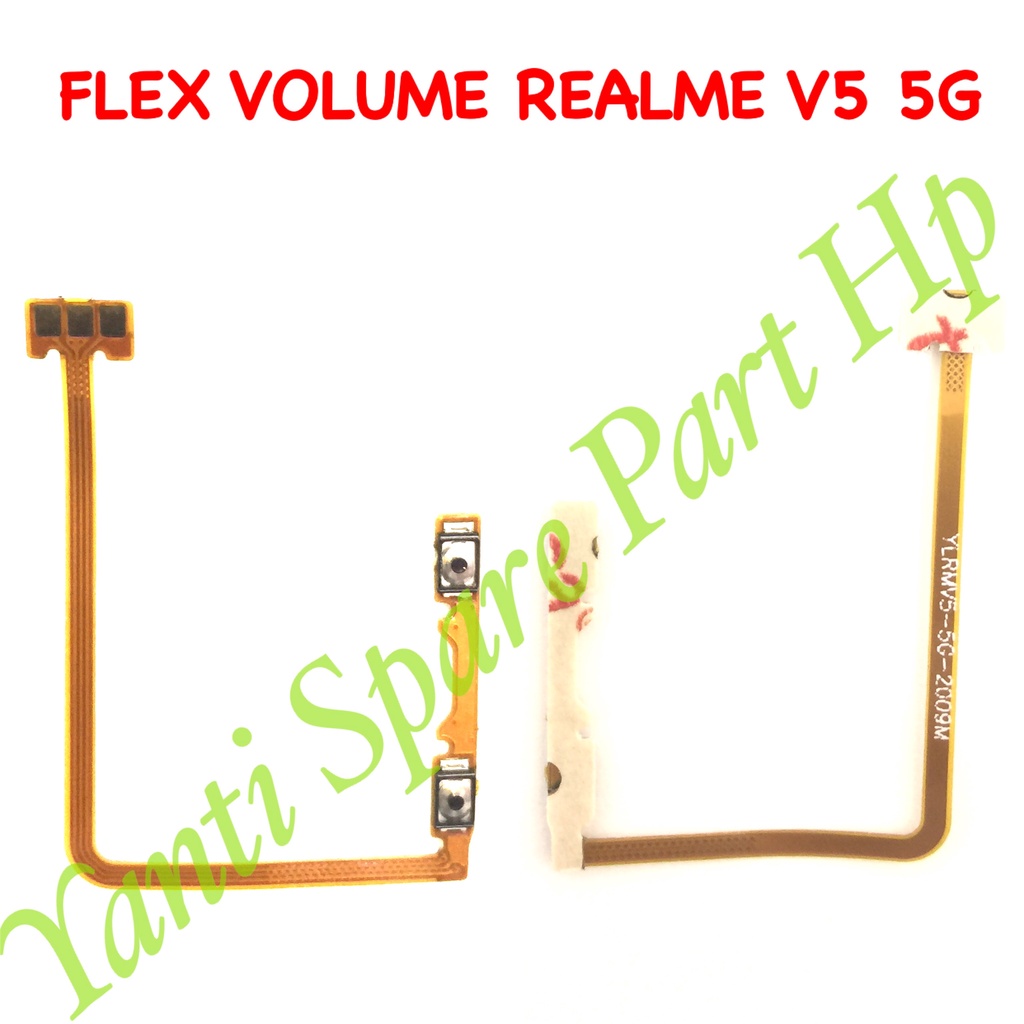 Flexible Volume Realme V5 5G Original Terlaris New