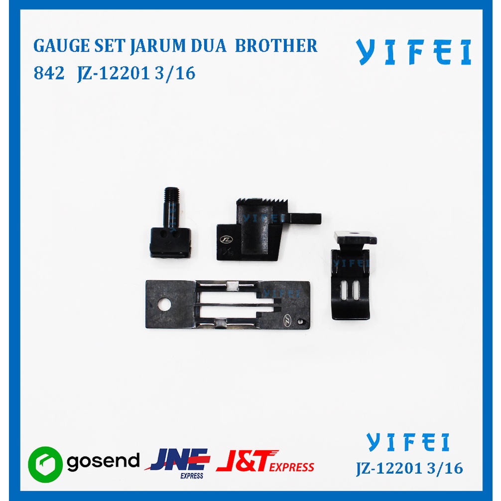 GAUGE SET JARUM DUA BROTHER 842 YIFEI-12201 3/16&quot;