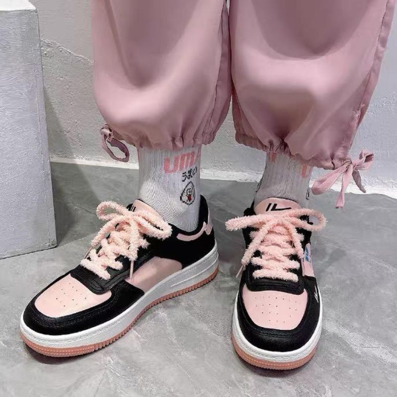 [COD] 9030 Sepatu Wanita Import PRAB Sneakers