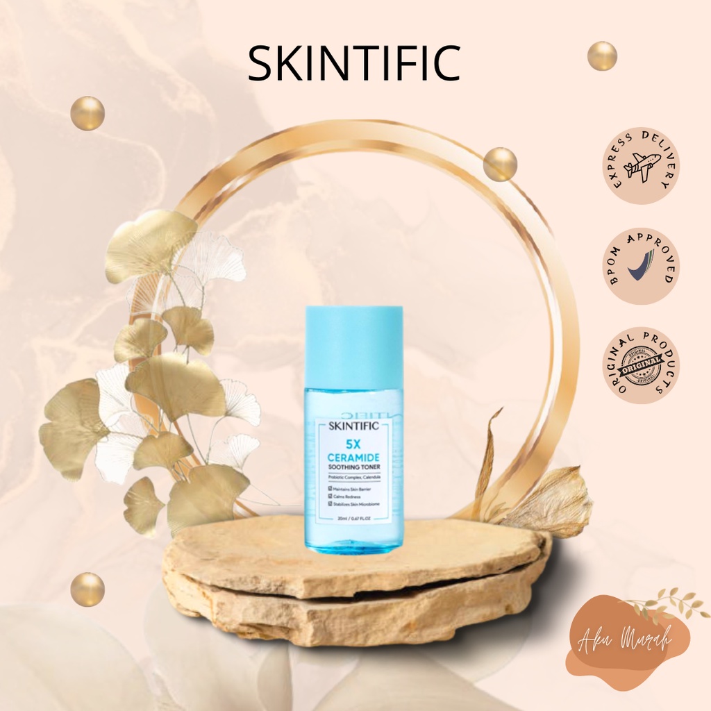 ✨ AKU MURAH ✨ SKINTIFIC 5X Ceramide Soothing Toner 80ml