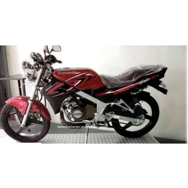 STIKER STRIPING MOTOR NINJA SS 2011 MERAH