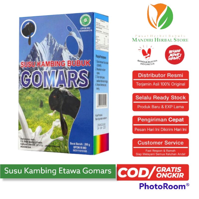 

Susu kambing etawa Gomars