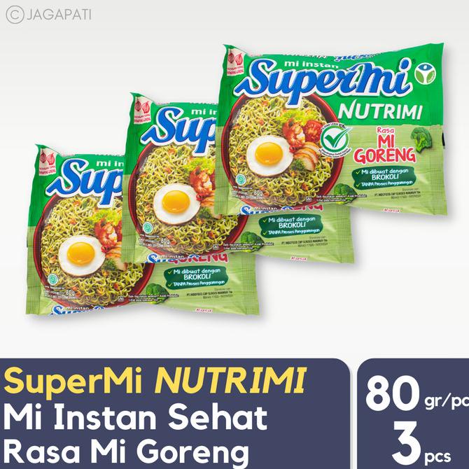 

Nutrimi - Mie Instan Non-MSG - Paket 3 Pcs - Rasa Mie Goreng