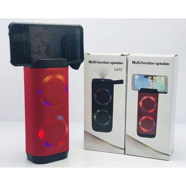 SPEAKER BLUETOOTH LV-11 + SENTER LED WIRELESS PORTABLE LAMPU SPEAKER LV11 PORTABLE SPEAKER MUSIC BOX BLUETOOTH