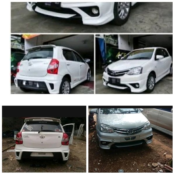 bodykit mobil Etios valco