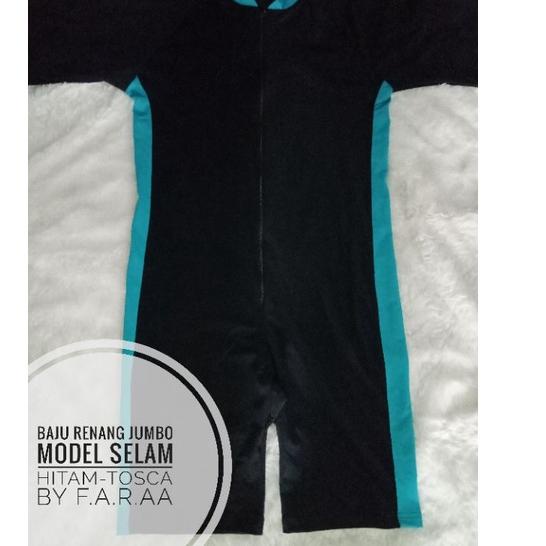 [SBR.18Oc22ᵞ] JUMBO (60-g) Baju Renang Selam/Diving Bigsize LD 140 130 120 110 100 XL 3XL 4XL 6XL 7X