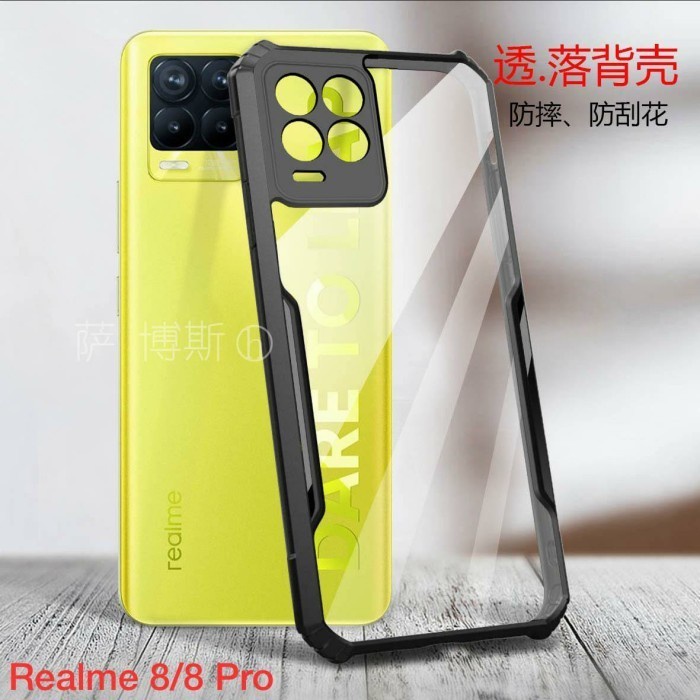 Hardcase Realme 8 5G Shockproof Transparent Premium Casing Realme 8 5G