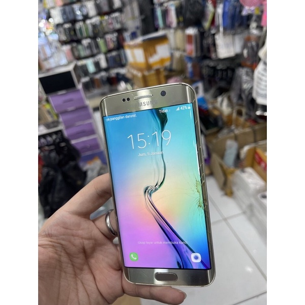 Hp Samsung S6 Edge 64gb murah jual Real