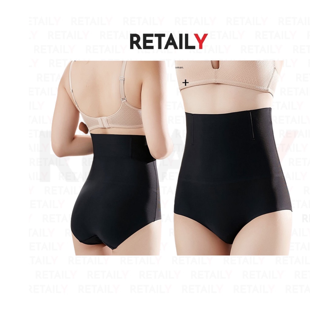 Retaily   W223 Korset Slimming Pant Seamless Pelangsing Perut Pembentuk Tubuh Model Celana