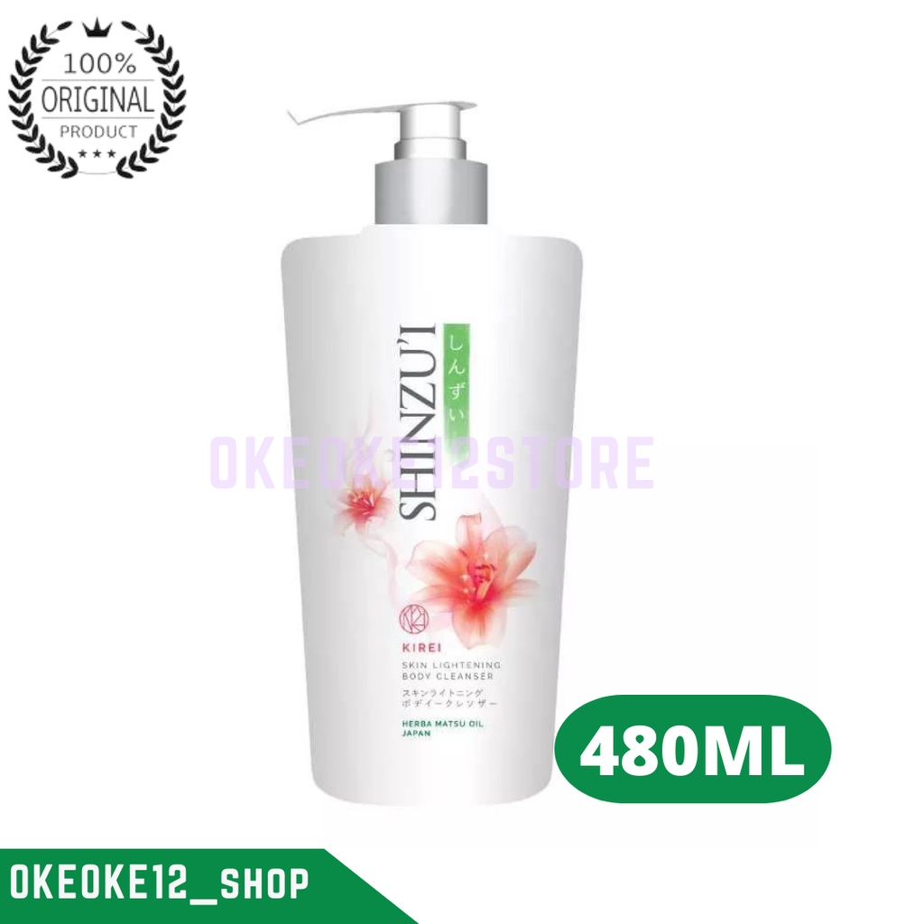 Shinzui sabun cair pompa 480ml all variant dan kemasan isi ulang