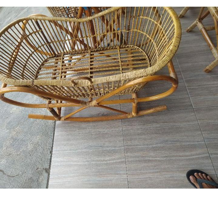 Paling Diminati Ayunan Bayi Rotan Model Perahu { Free Kasur }