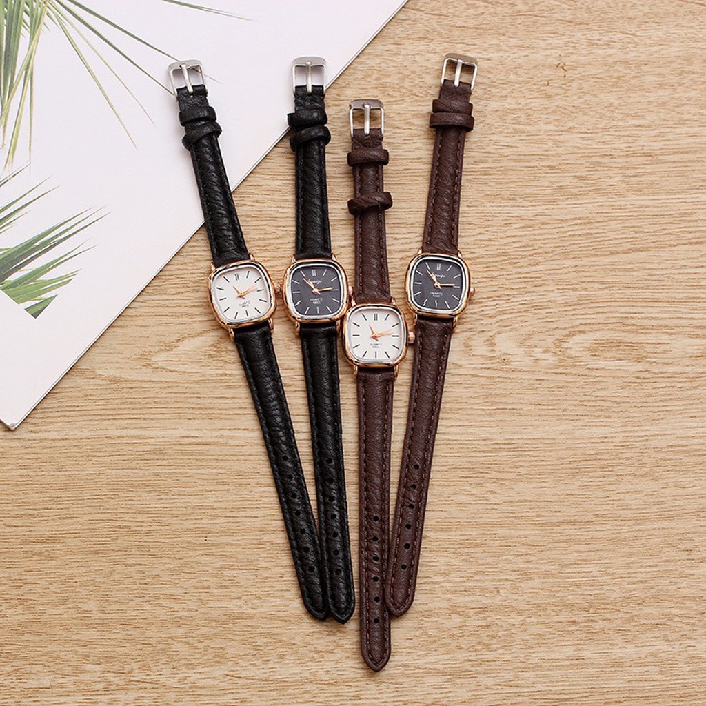 INFY - Jam Tangan Wanita Gaya Retro Untuk Bisnis Korean Import JT050