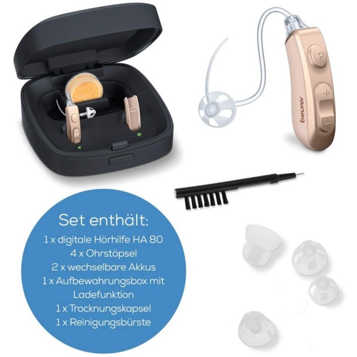 HEARING AID HA80 / HA-80 ALAT BANTU PENDENGARAN BEURER WITH POWERBANK MEDICALONLINE MEDICAL ONLINE