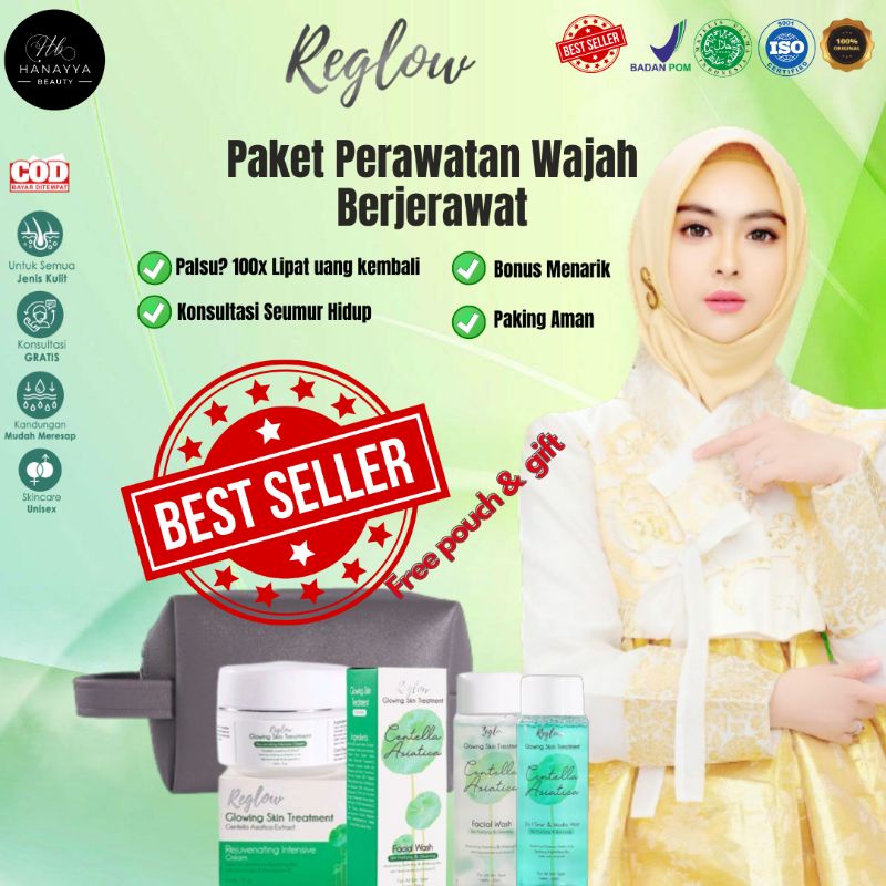 PAKET ACNE REGLOW dr Syindy Skincare Untuk Kulit Berminyak
