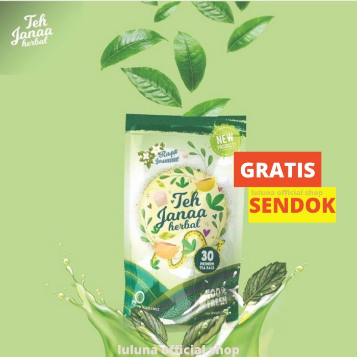 

ORIGINAL MURAH BELI 3 GRATIS 1 SENDOK TEH JANAA HERBAL PELANGSING DETOX JATICINA DIET