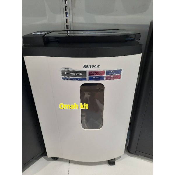 

papper shredder krisbow micro cut S8106 pemotong kertas garansi resmi