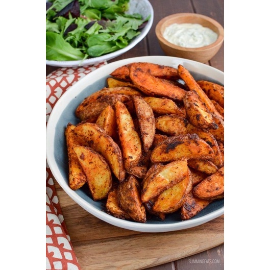 

premium potato wedges kentang