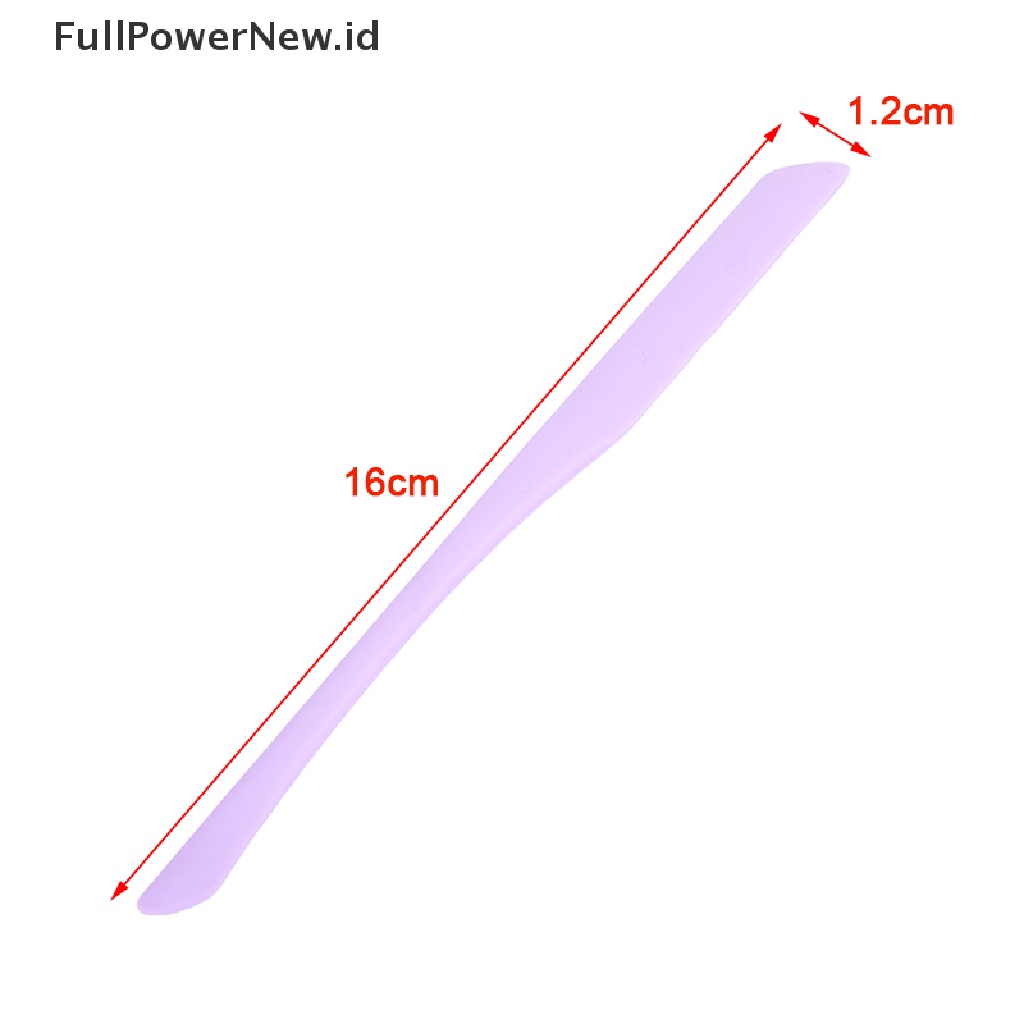Power 1 / 5Pcs Spatula Silikon Untuk Mencampur Krim Foundation