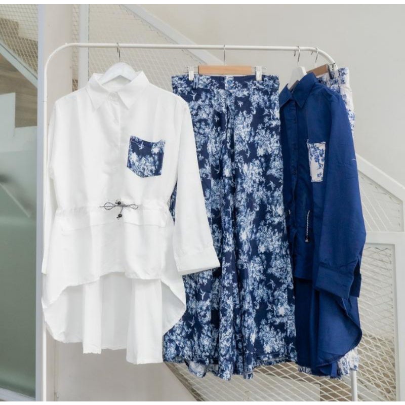 Labiba.co Hazel One Set' SETELAN BUNGA-BUNGA' BAJU NIKAHAN' SETELAN UNDANGAN