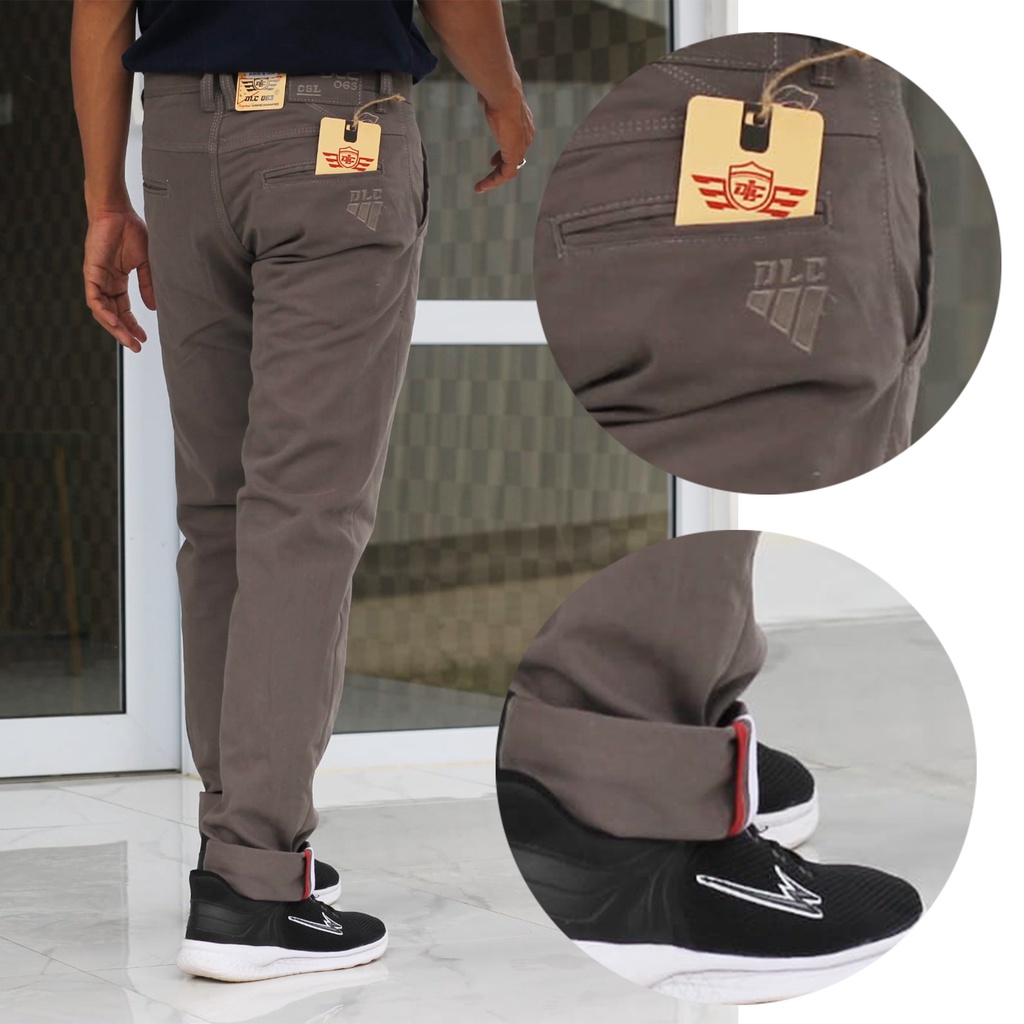 PRODUK TERBARU Celana Panjang Pria Cardinal Kanvas lembut DLC 100% ORIGINAL Asli Katun 2022