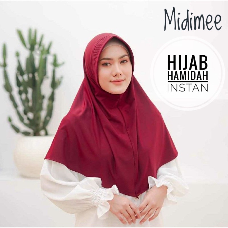 JILBAB BERGO HAMIDAH SPANDEX JERSEY PREMIUM/HIJAB BERGO HAMIDAH MENUTUP DADA