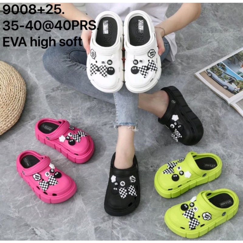 Sandal Rubber Eva FUJIA Sandal Wedges Baim Korea Fashionable