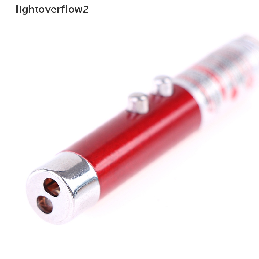 (lightoverflow2) Mainan Interaktif Pena Laser LED Untuk Kucing (ID)