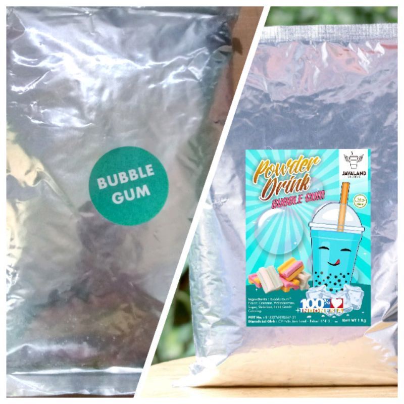 

Bubuk Minuman Reguler Rasa Bubble gum 1 kg