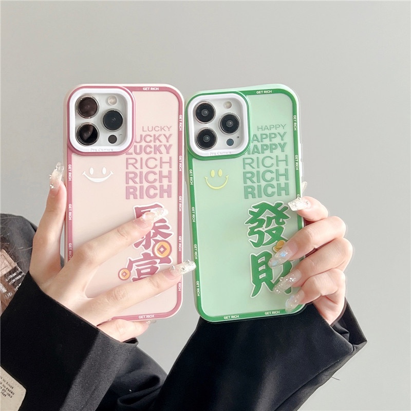 Soft Case Bahan Silikon TPU Desain Karakter Cina Untuk IPhone 14 13 12 11 Pro Max