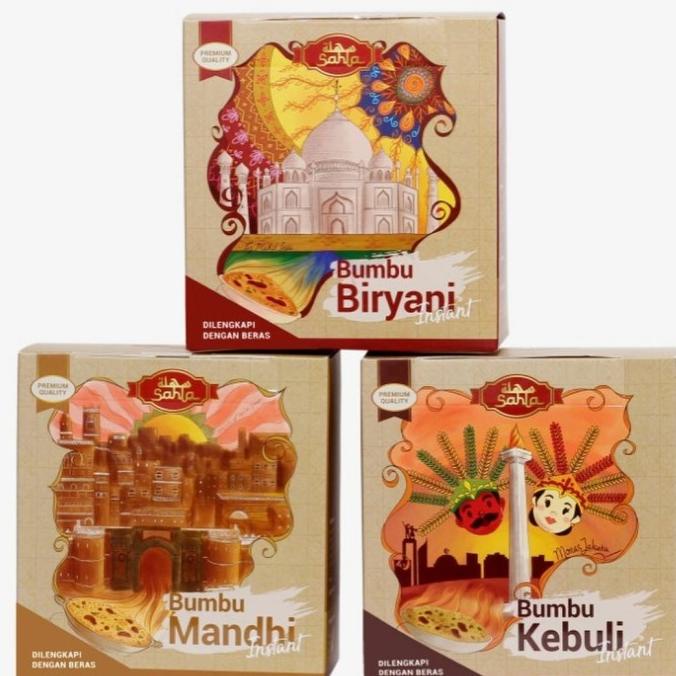 

><><><] Paket bumbu Arab + beras basmati 500 gr