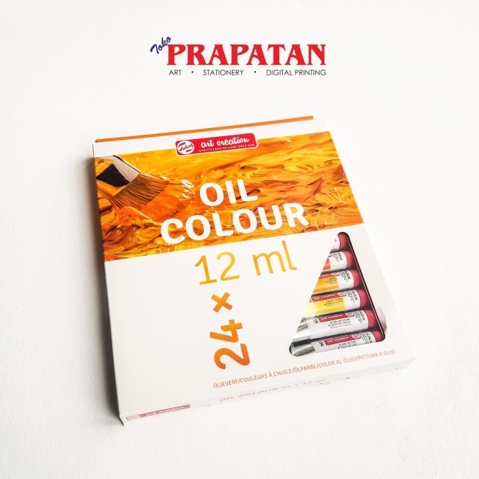 

Talens Oil Paint set 24x12ml / Cat Minyak Talens AND27
