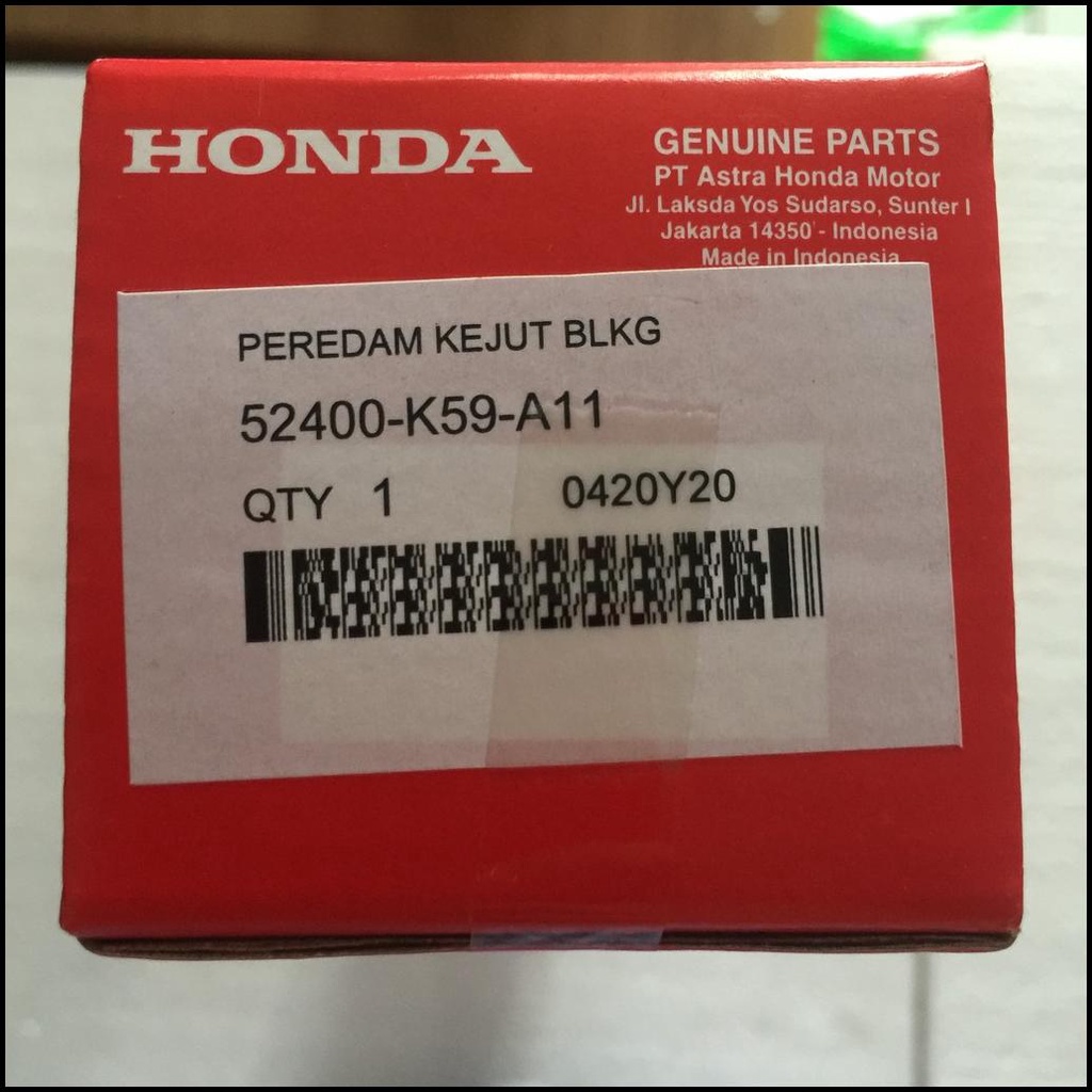 Shockbreaker Belakang Peredam Kejut Skok Vario 150 Ori Ahm 52400K59A11