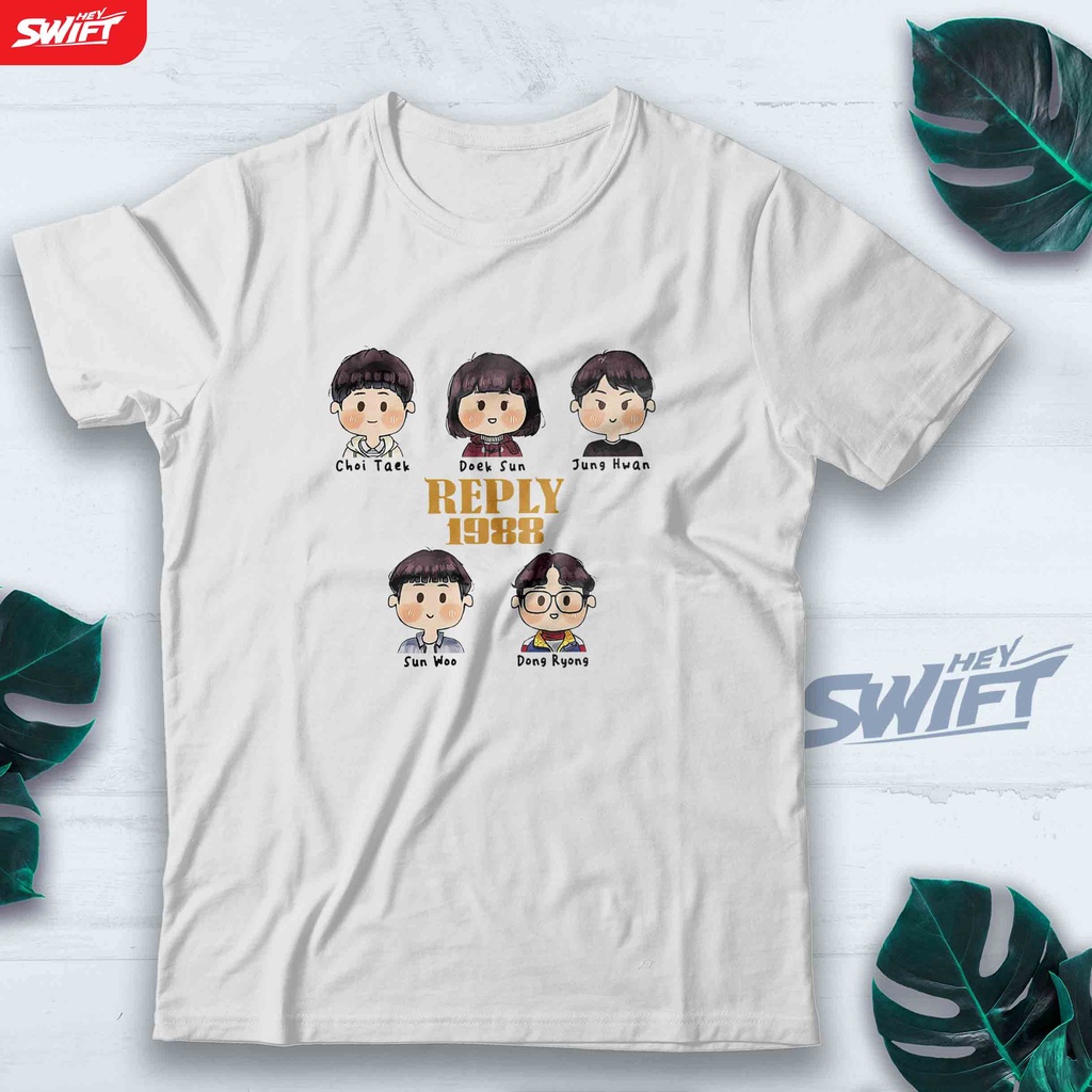 KAOS REPLY 1988 cast TSHIRT BAJU DISTRO