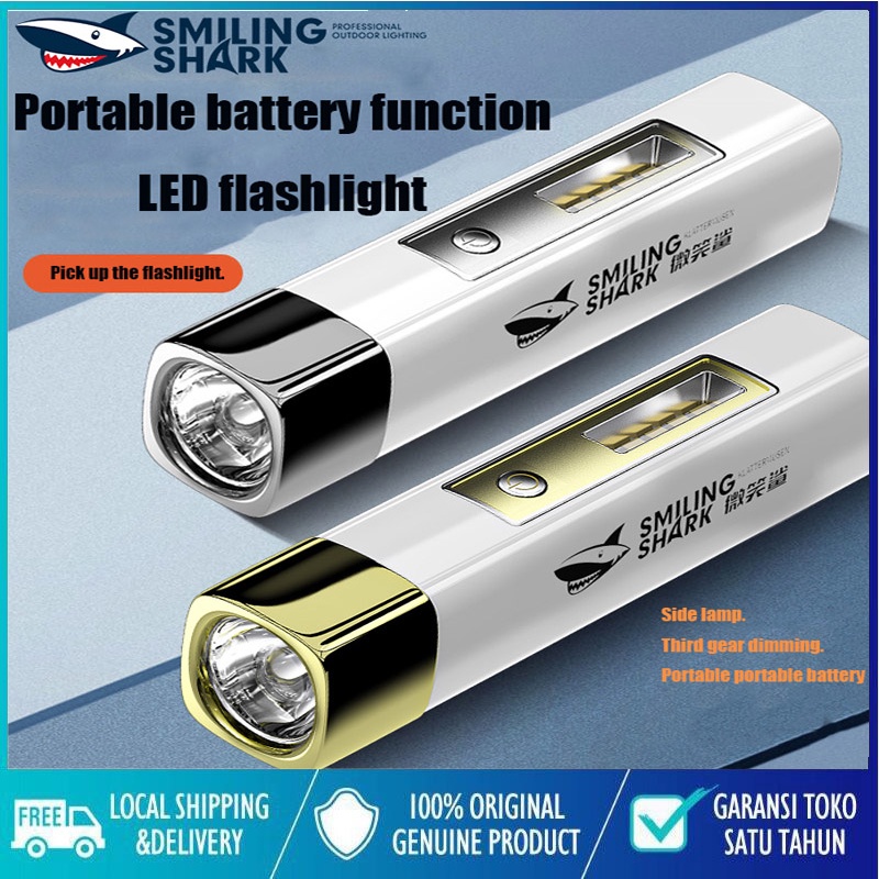 Lampu Senter Led Mini Portable Super Terang Jarak Jauh Usb Rechargeable Untuk Outdoor In Stock