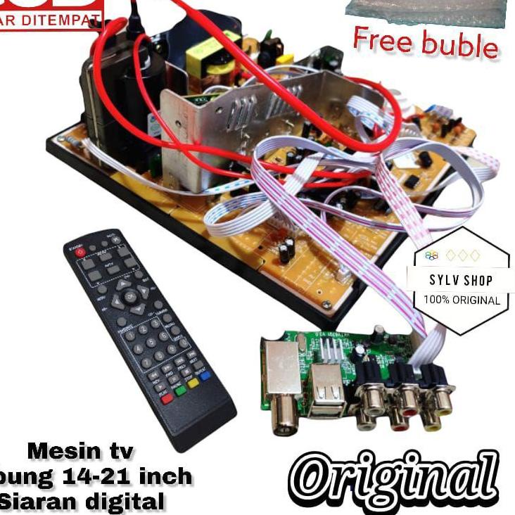 Hot Mesin TV tabung china WCOM TORAS 14INCH  - 21 inch TABUNG  packing aman ✔