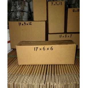 

kardus 17x6x6 tebal polos luar dalam