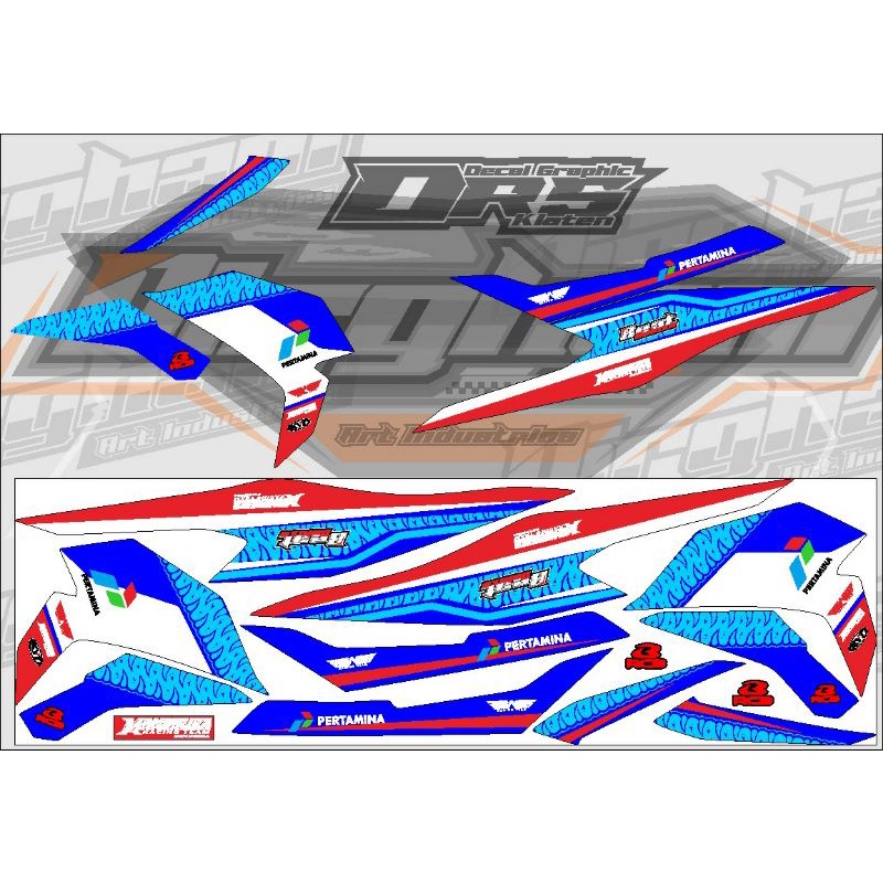 Striping variasi Beat New 2021 2022