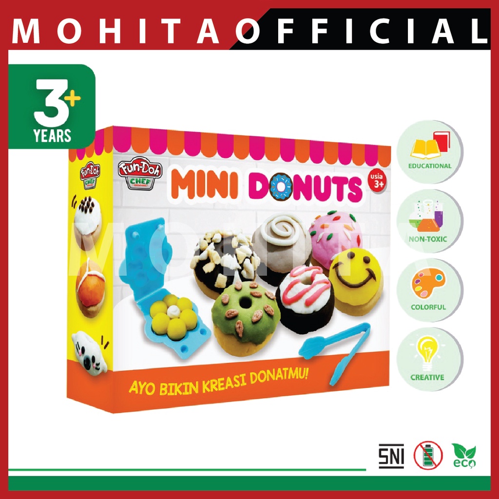 mainan kreatifitas anak/mainan edukasi anak/fun doh/fun doh set/fundoh/mainan fun doh/lilin mainan/l