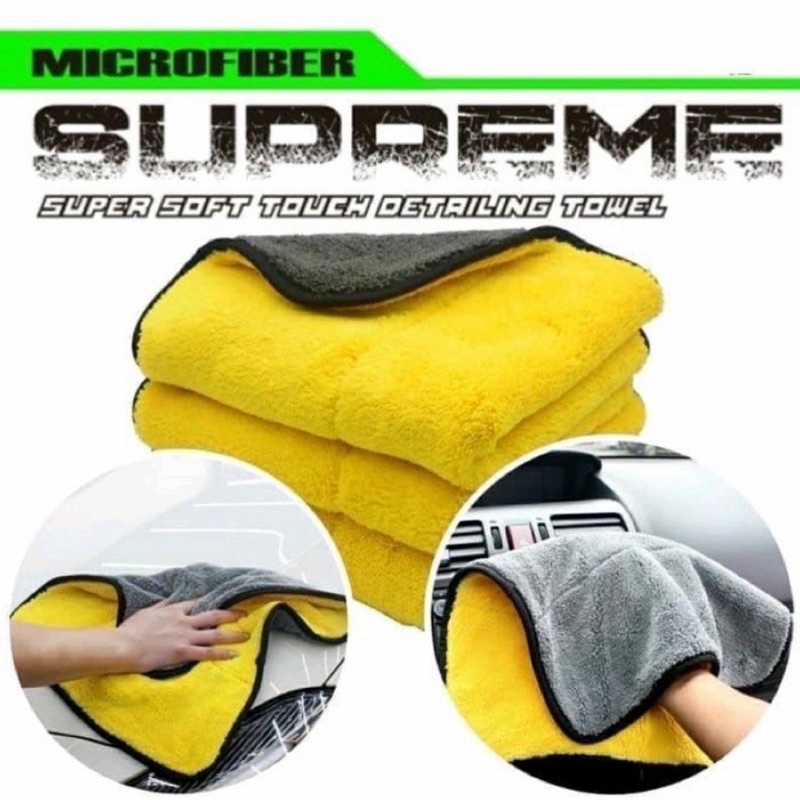 Lap Kain Microfiber Motor Mobil Premium Multifungsi