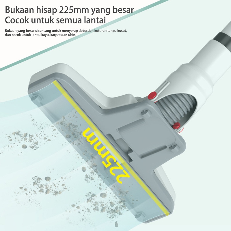 SYH Mall Vacum Cleaner 4 in 1 Penghapusan/tungau/sterilisasi Pembersih Pengisian tanpa kabel vacum cleaner portable/Penyedot Debu/Pembersih Debu/vacuum cleaner portable