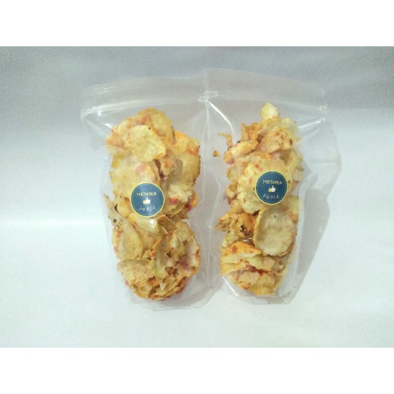 

Emping melinjo varian pedas manis | 50-100 gram